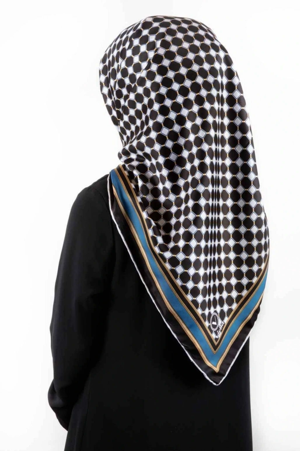 Kadın Twill Eşarp Petrol Mavisi 90x90