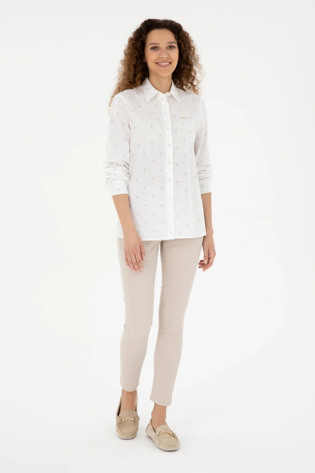 Kadın Uzun Kollu Gömlek 1823615