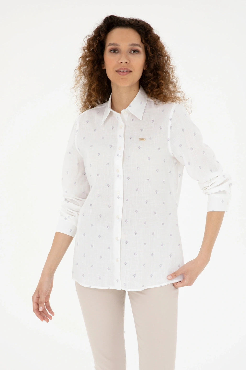 Kadın Uzun Kollu Gömlek 1823615