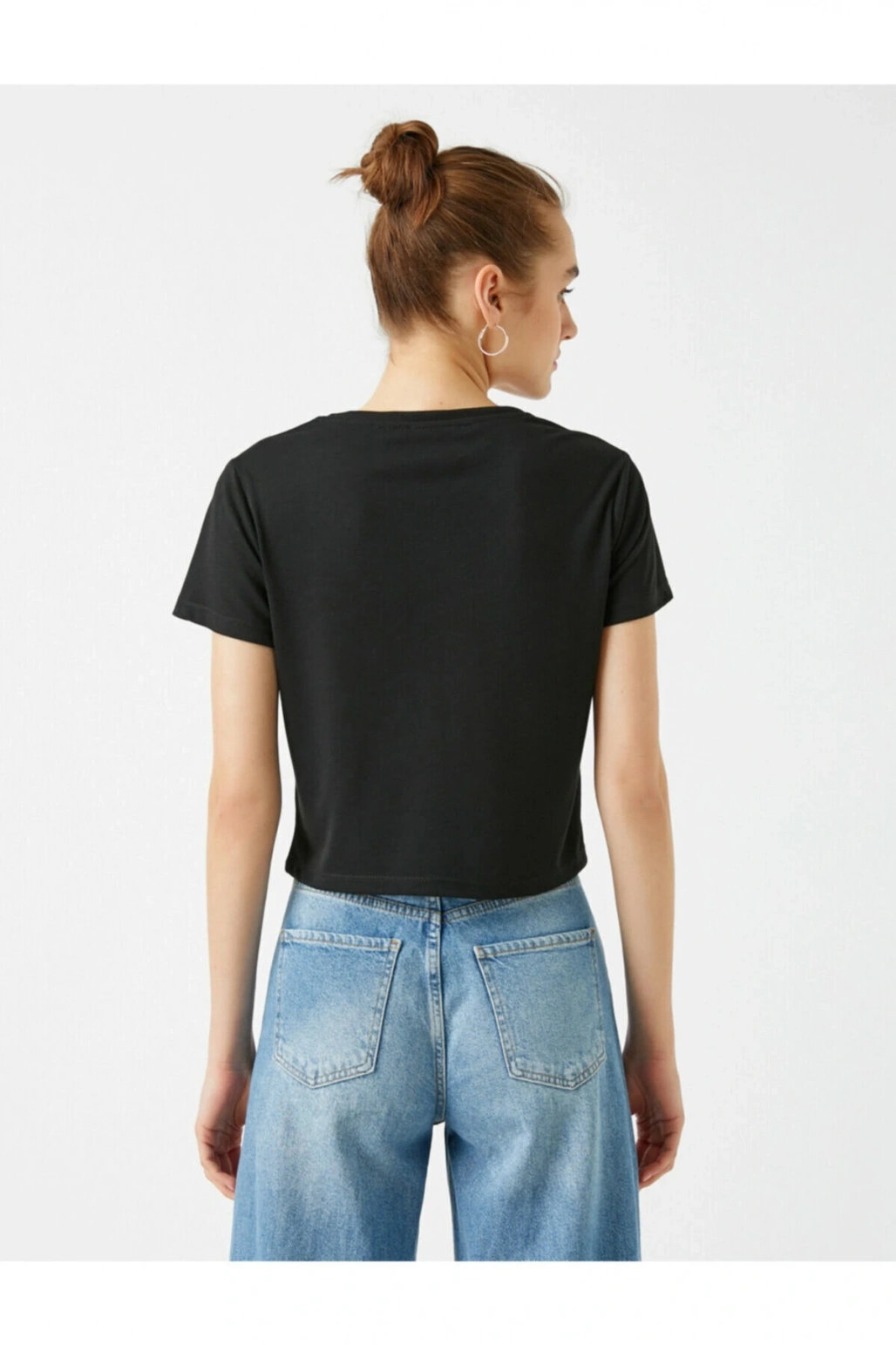 Kadın Yazili Baskili Tisört