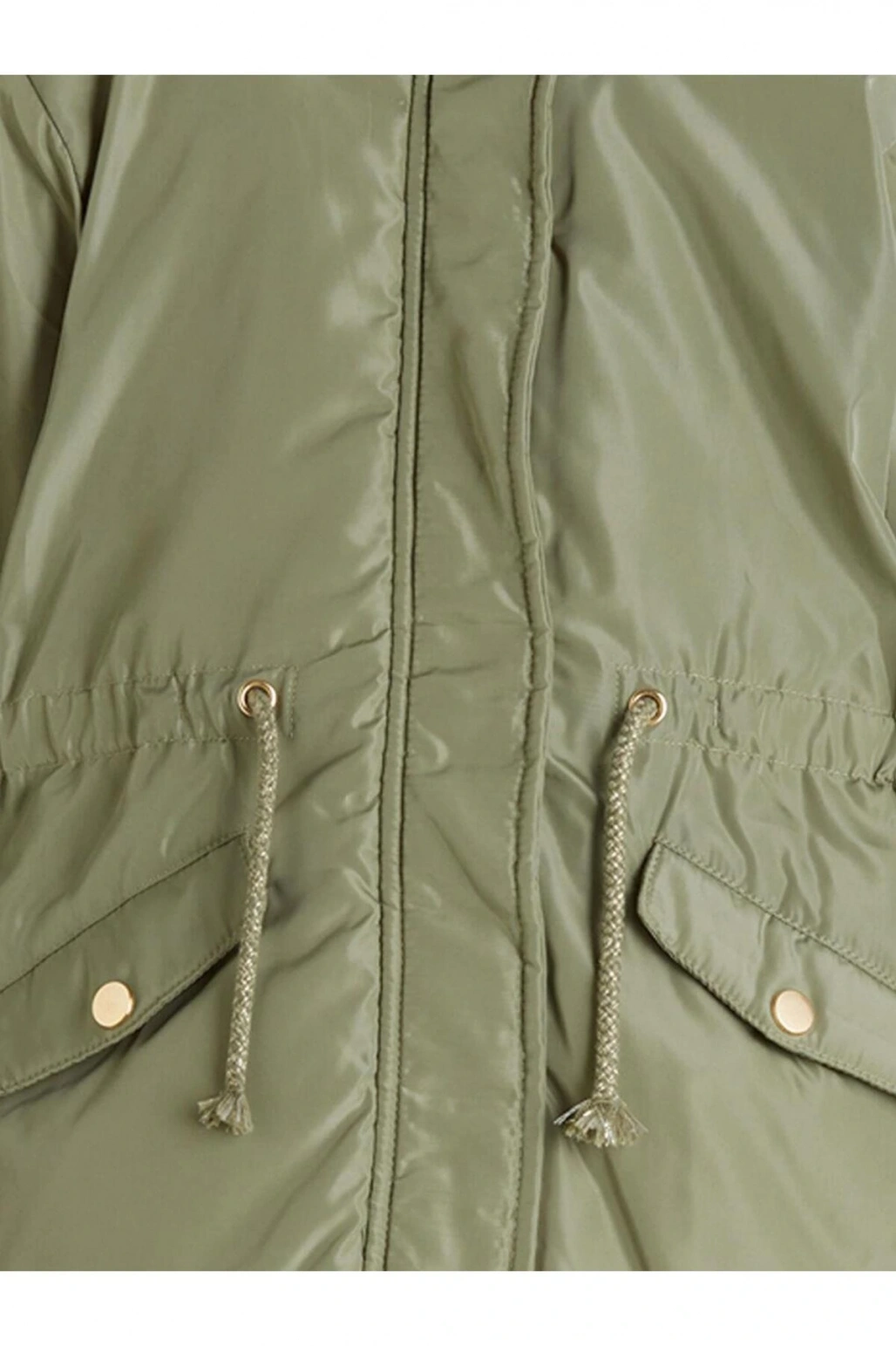 Kapüşonlu Kız Çocuk Mont (W5)