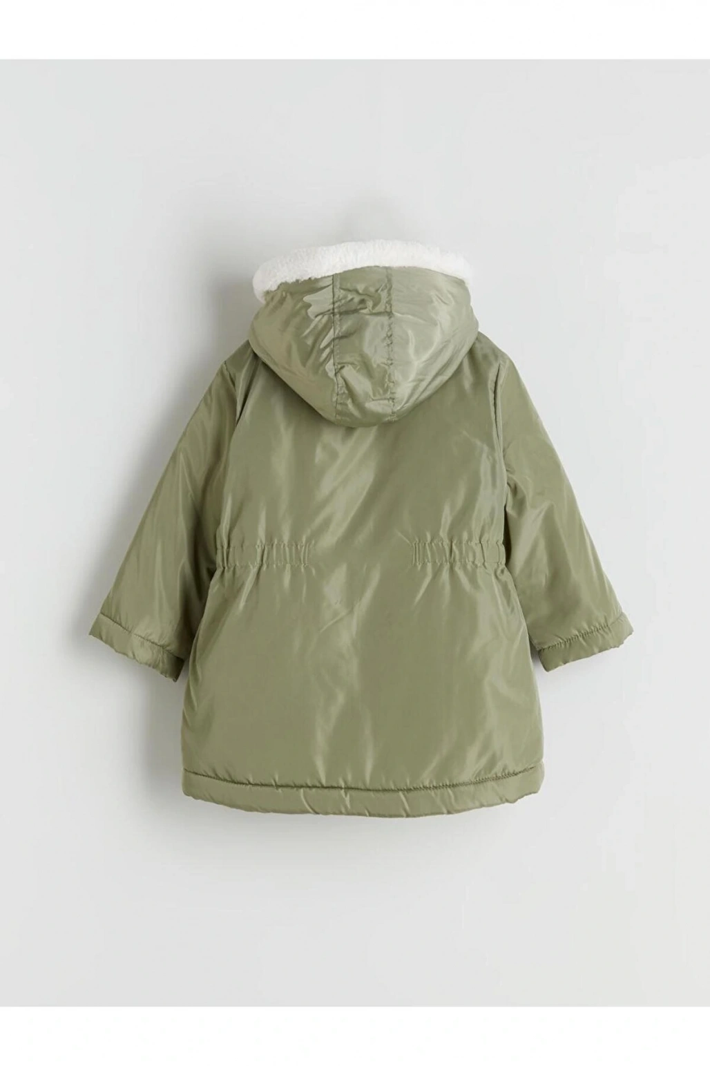 Kapüşonlu Kız Çocuk Mont (W5)