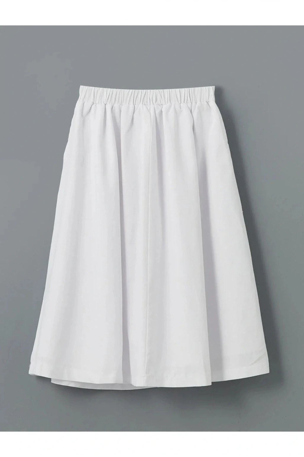 Kids  Beli Lastikli Keten Karışımlı Kız Çocuk Etek