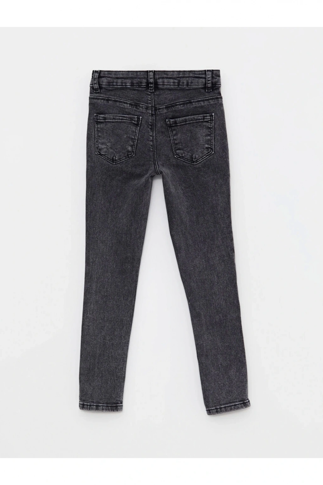 Kids Gri Basic Kız Çocuk Jean Pantolon