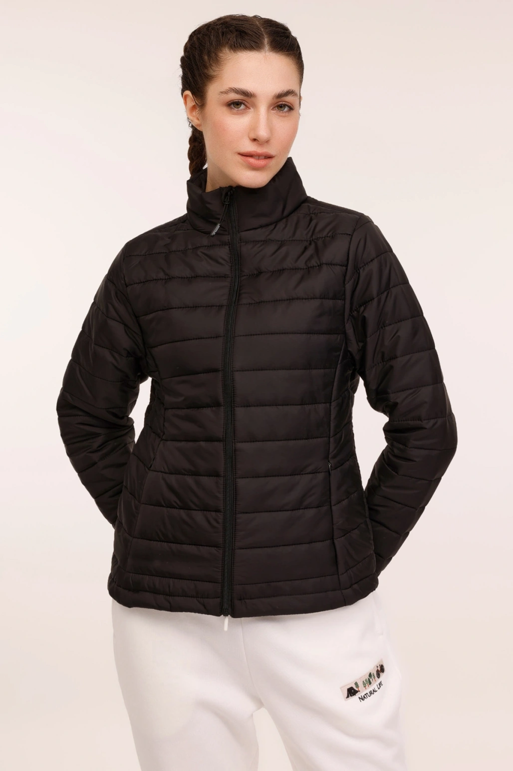 Kinetix Wb Padded 1sn659 4pr Siyah Kadın Mont