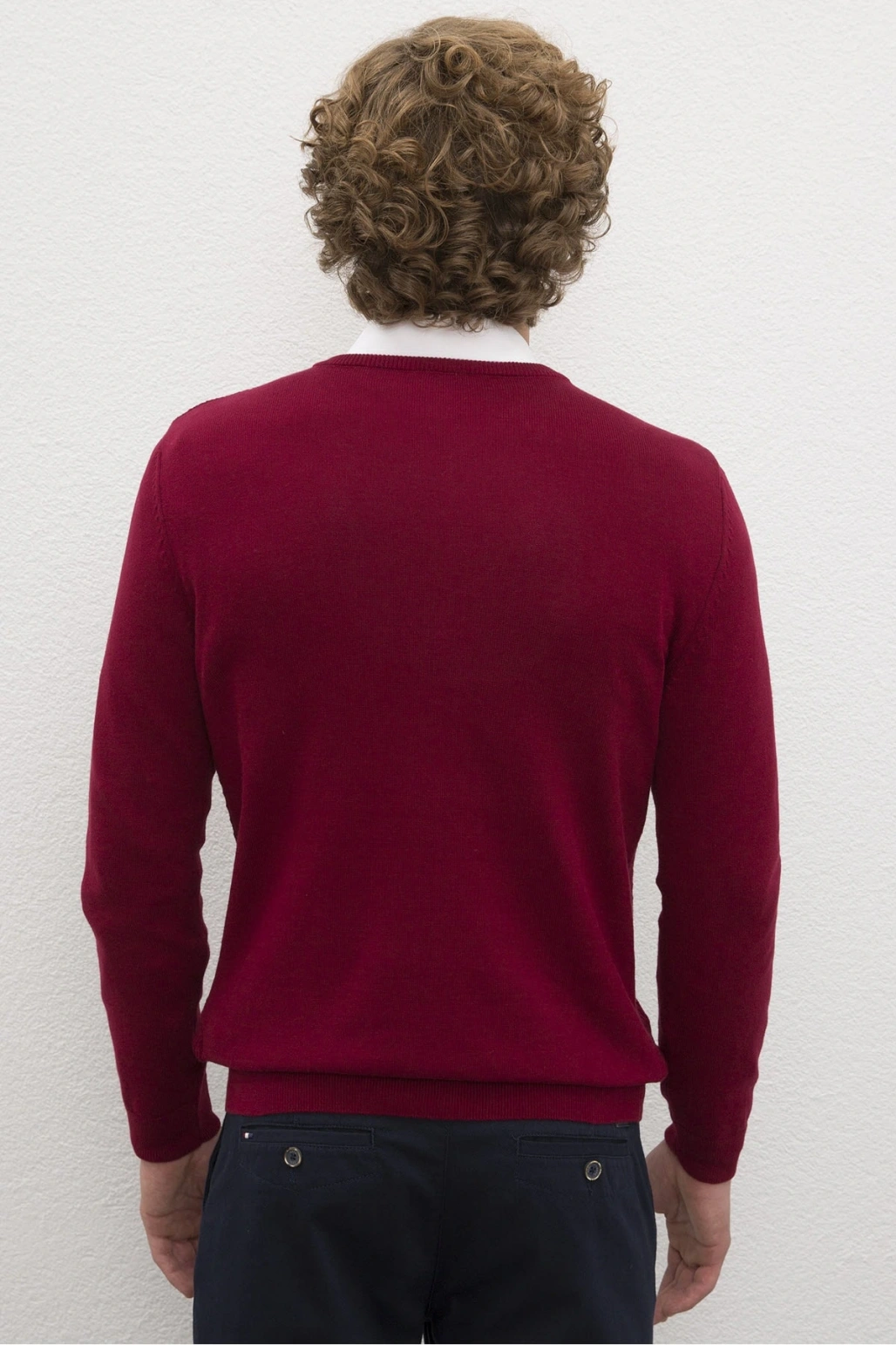 Kırmızı Erkek Kazak