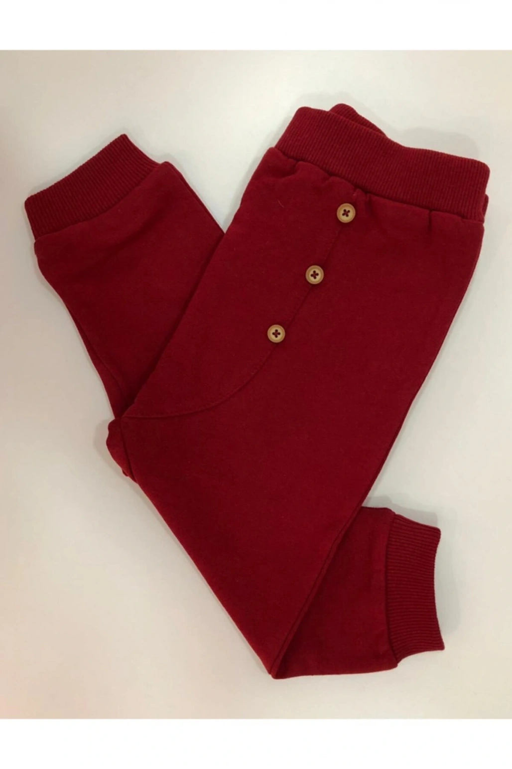 Kız Bebek Kırmızı Eşofman Alt