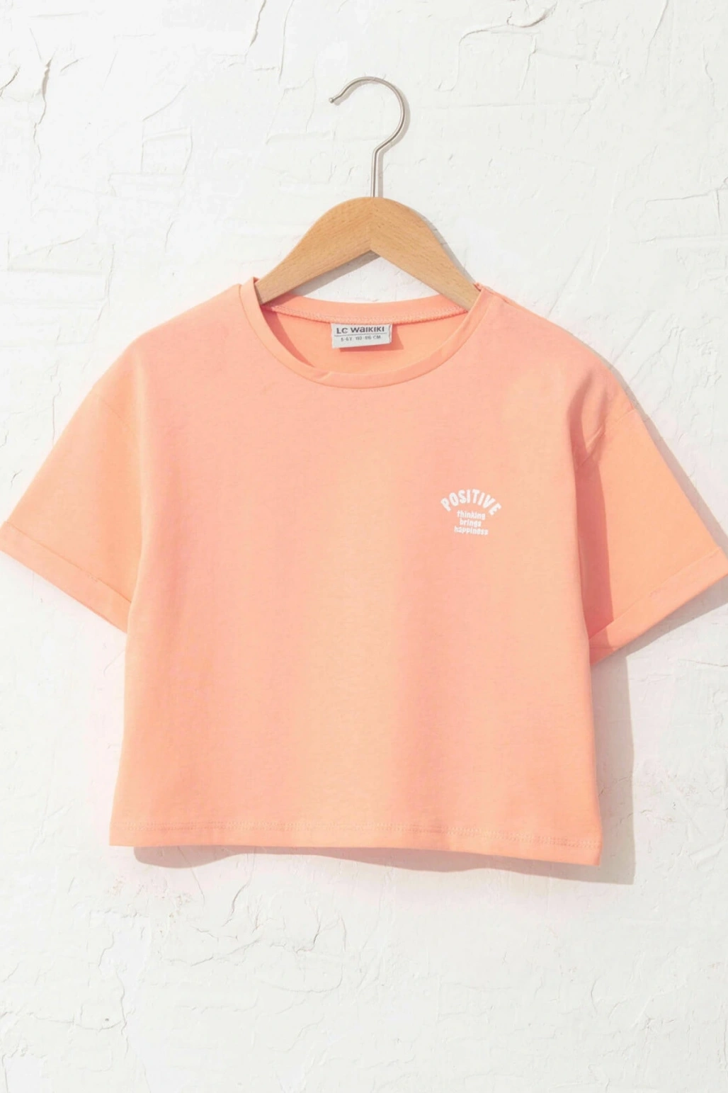 Kız Çocuk Açık Mercan Fng T-Shirt