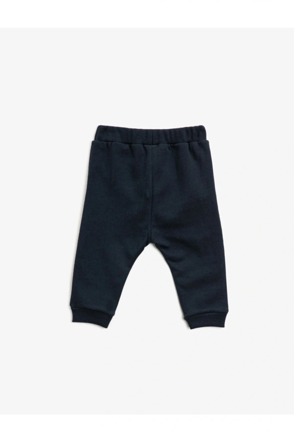 Kız Çocuk Lacivert Pamuklu Dügmeli Normal Bel Esofman Altı