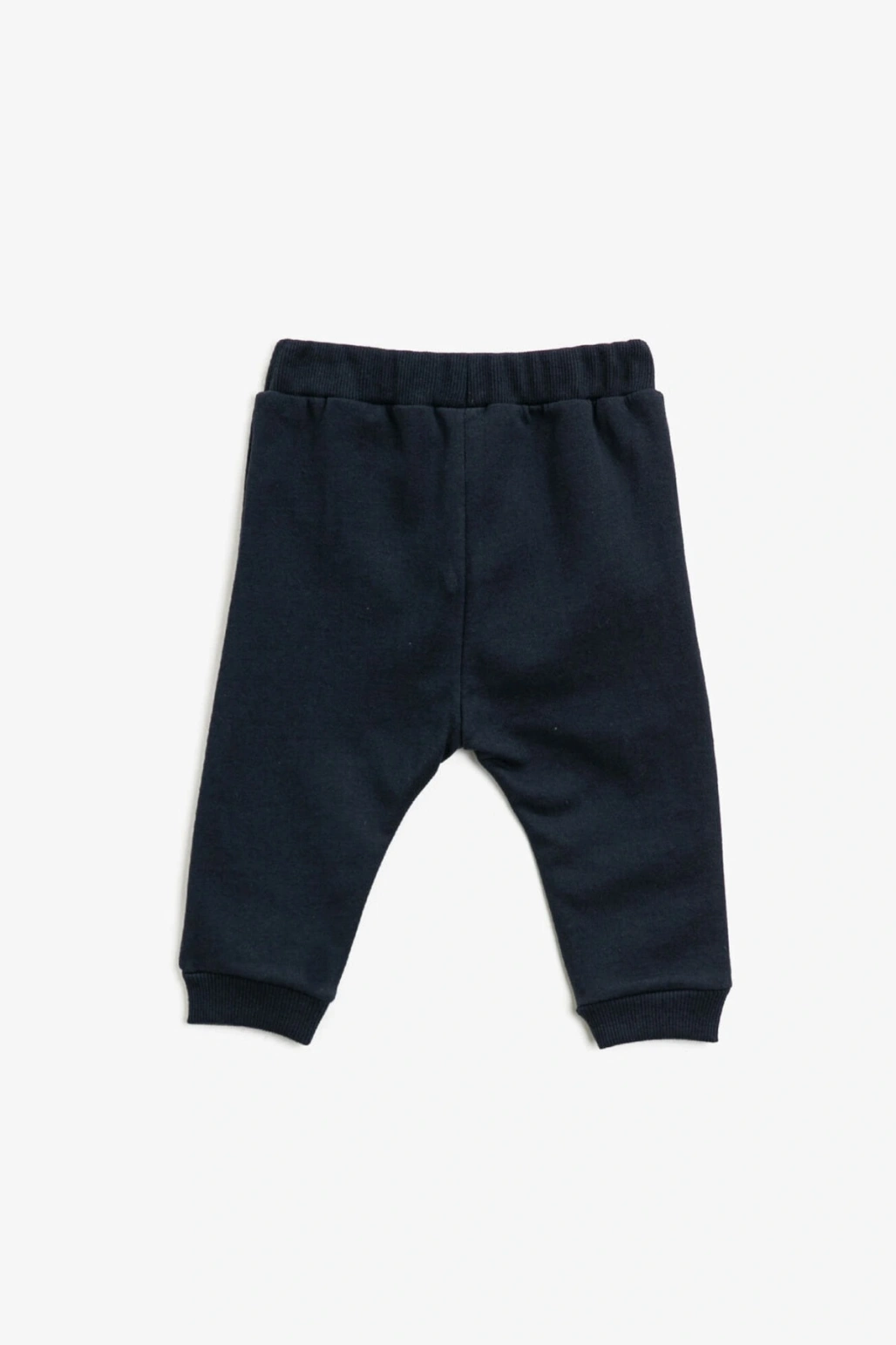 Kız Çocuk Lacivert Pamuklu Dügmeli Normal Bel Esofman Altı