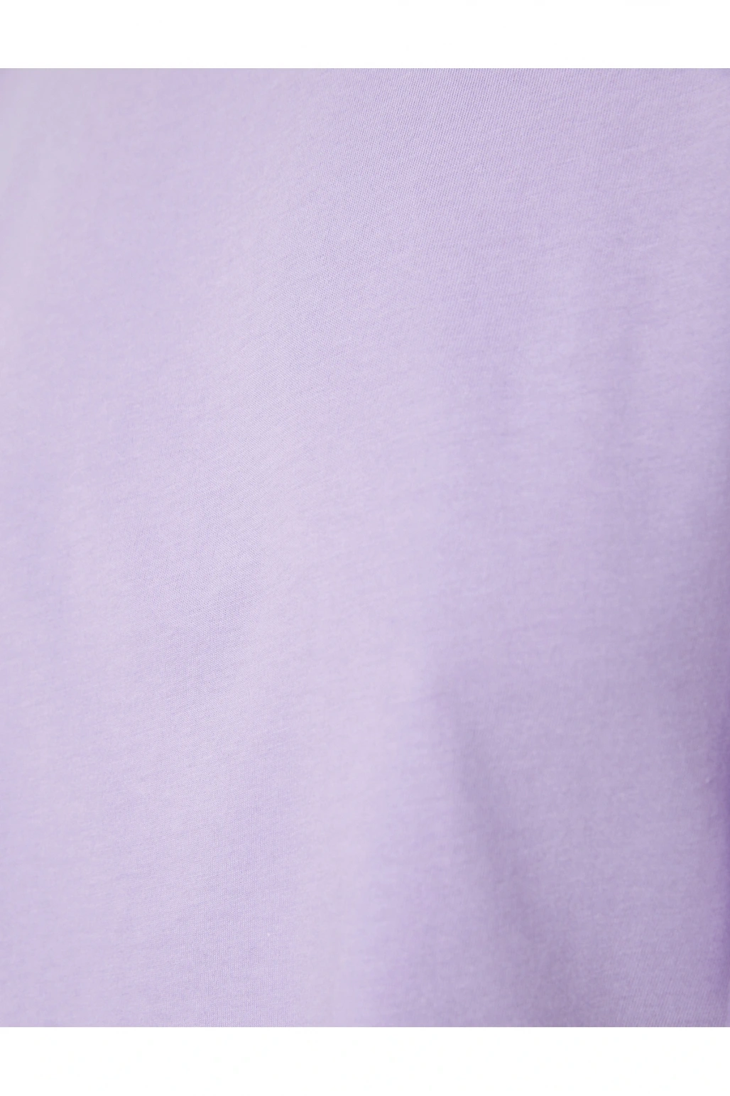 Kolları Volanlı Tişört Bisiklet Yaka Pamuklu