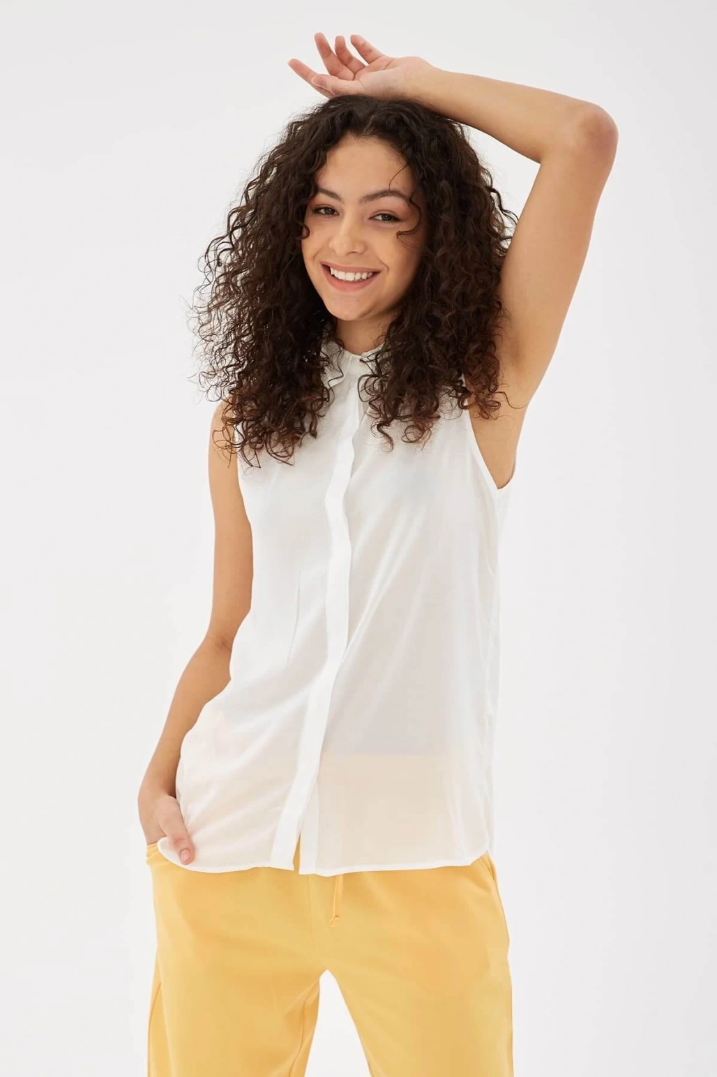 Kolsuz Gömlek Ekru / Ecru