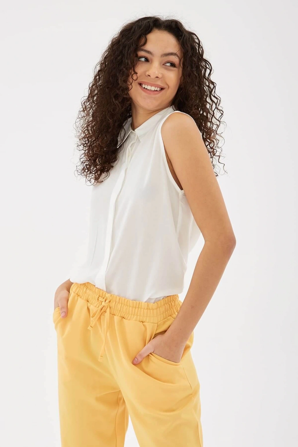 Kolsuz Gömlek Ekru / Ecru