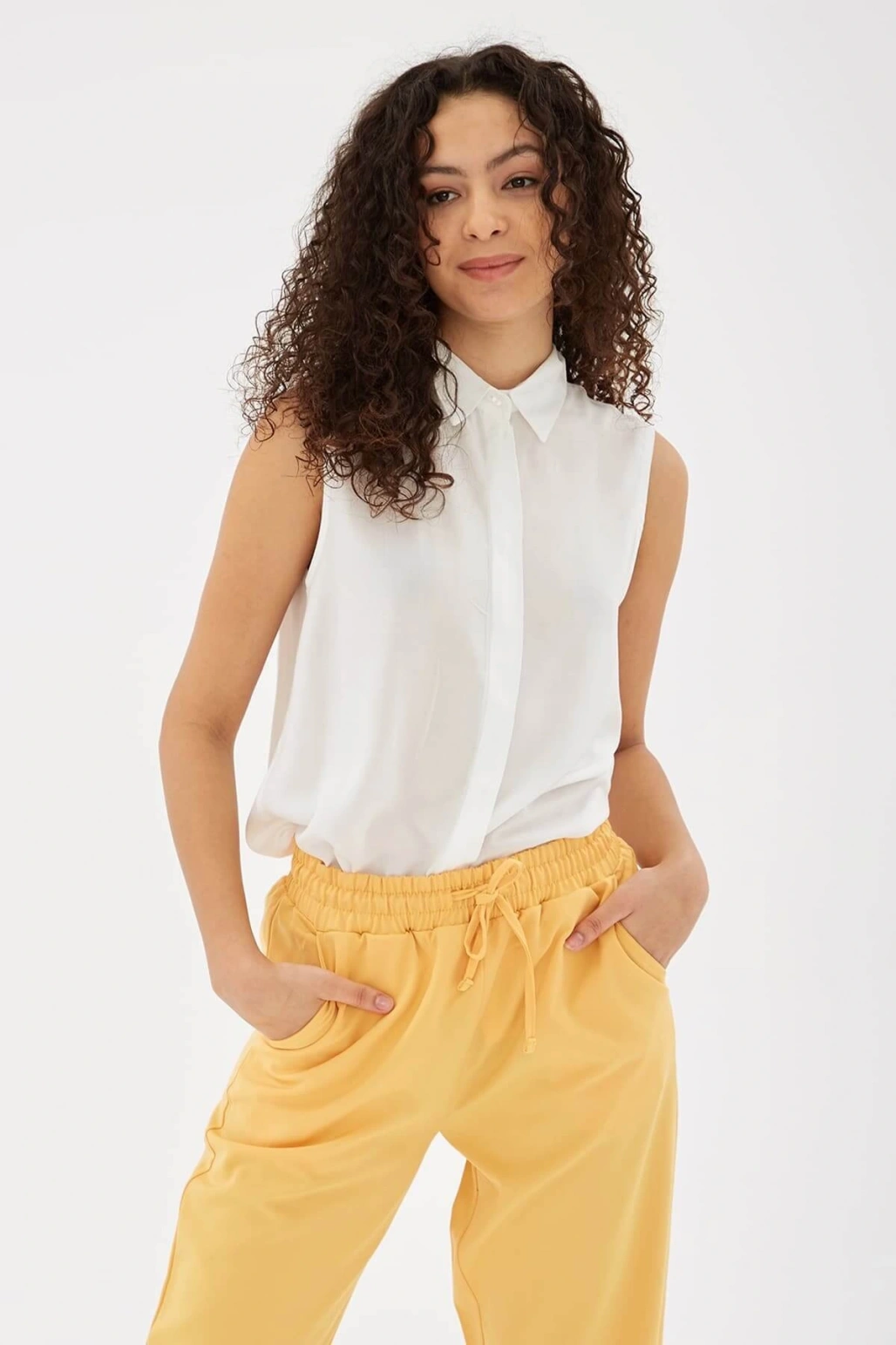 Kolsuz Gömlek Ekru / Ecru