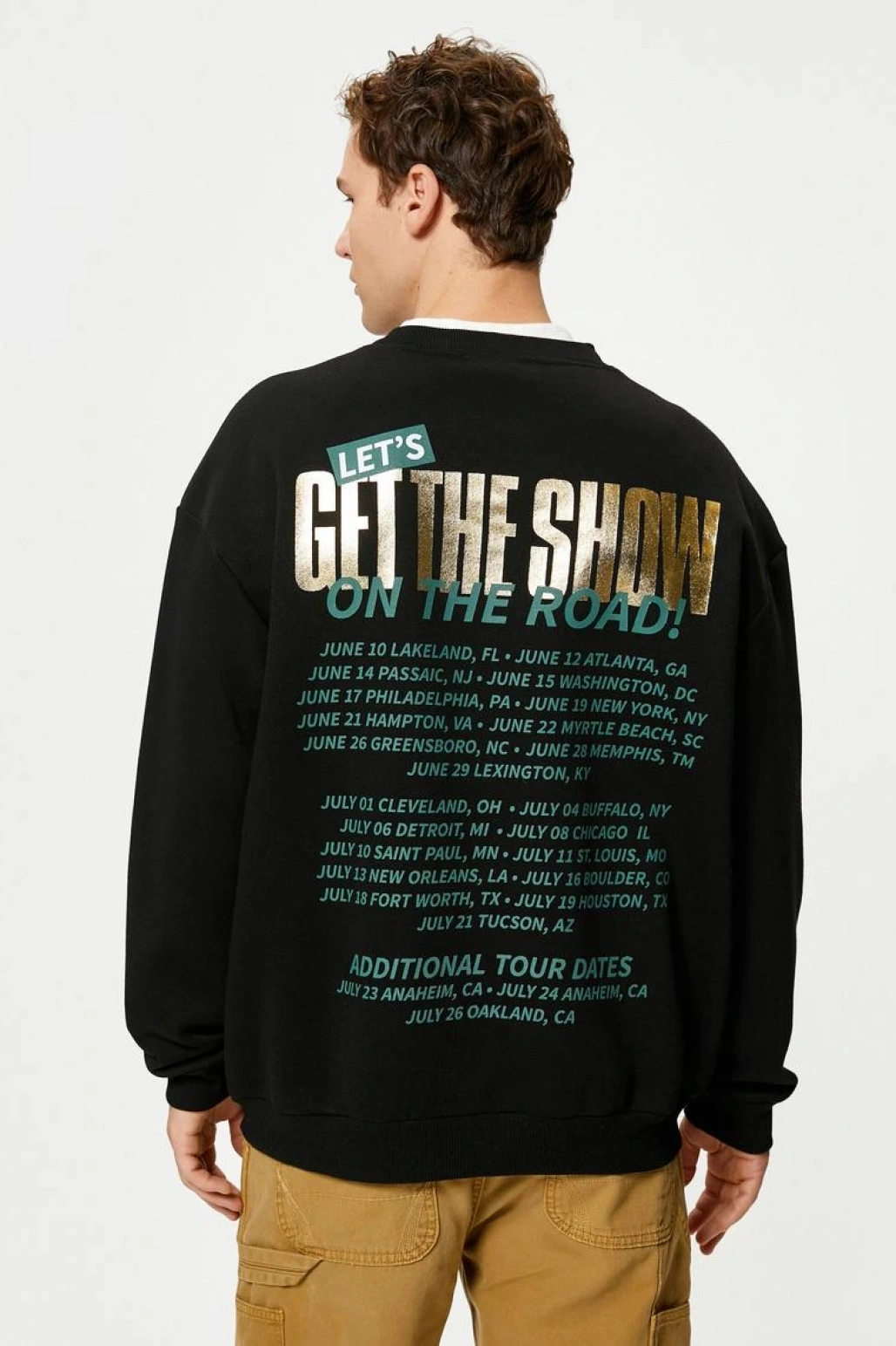 Koton 4wam70394mk Erkek Sweat Siyah