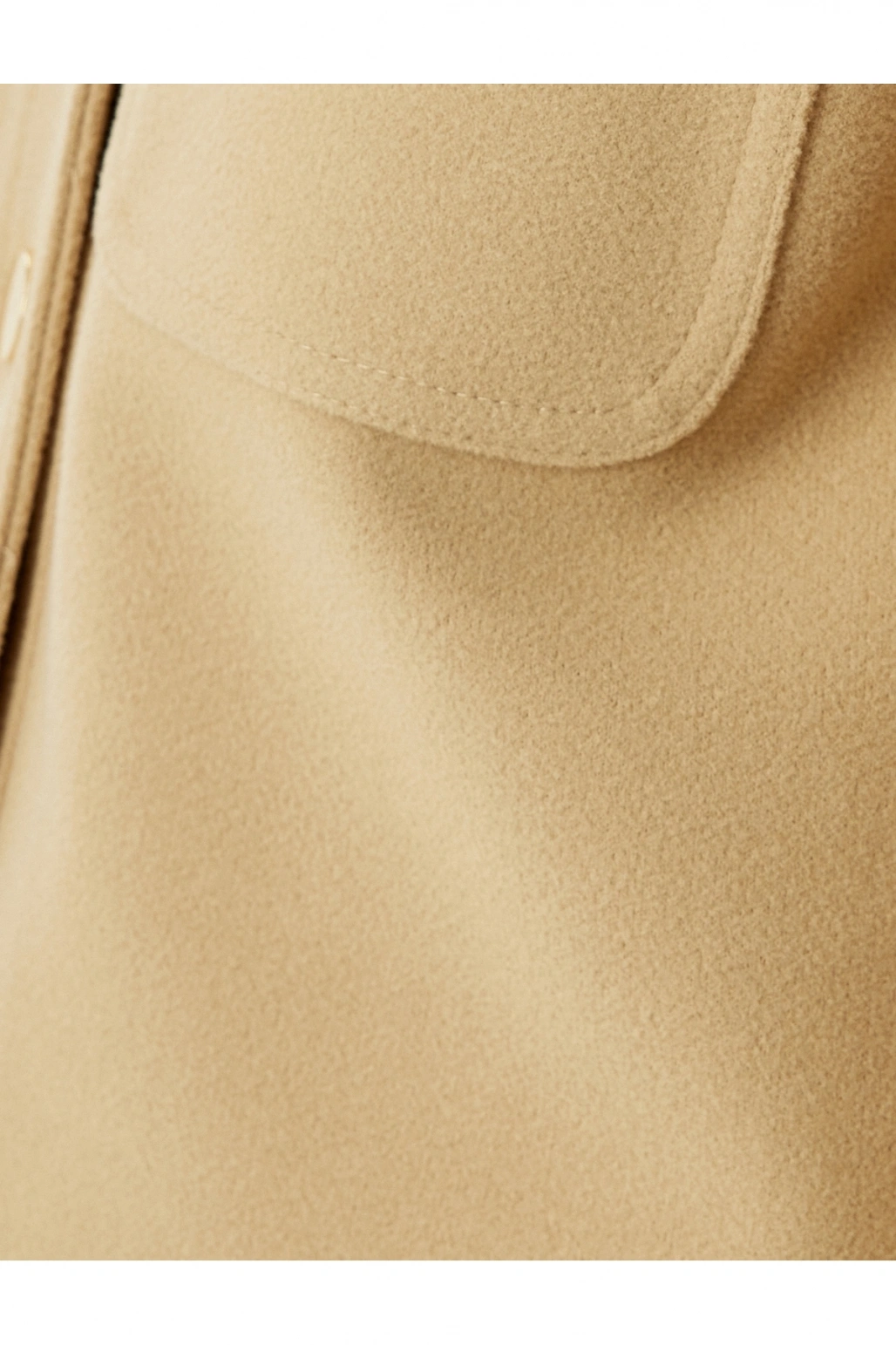 Koton Düğmeli Cepli Kısa Kaşe Ceket