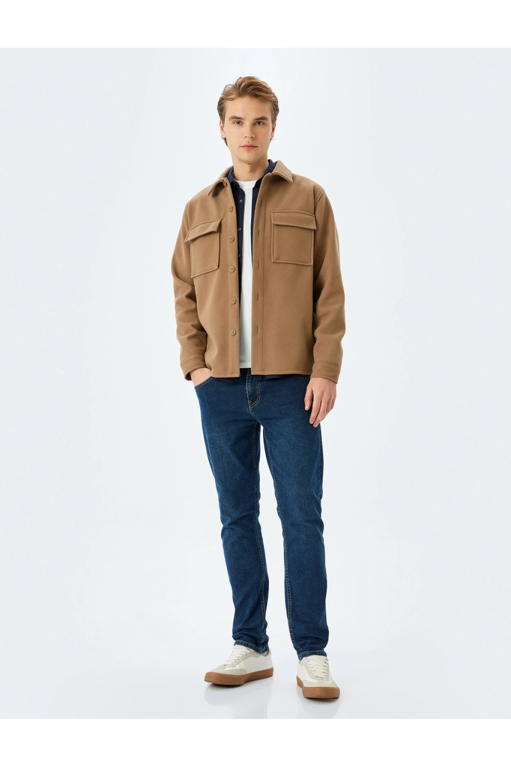 Koton Normal Bel Pamuklu Slim Fit Jean Pantolon - Brad Jean