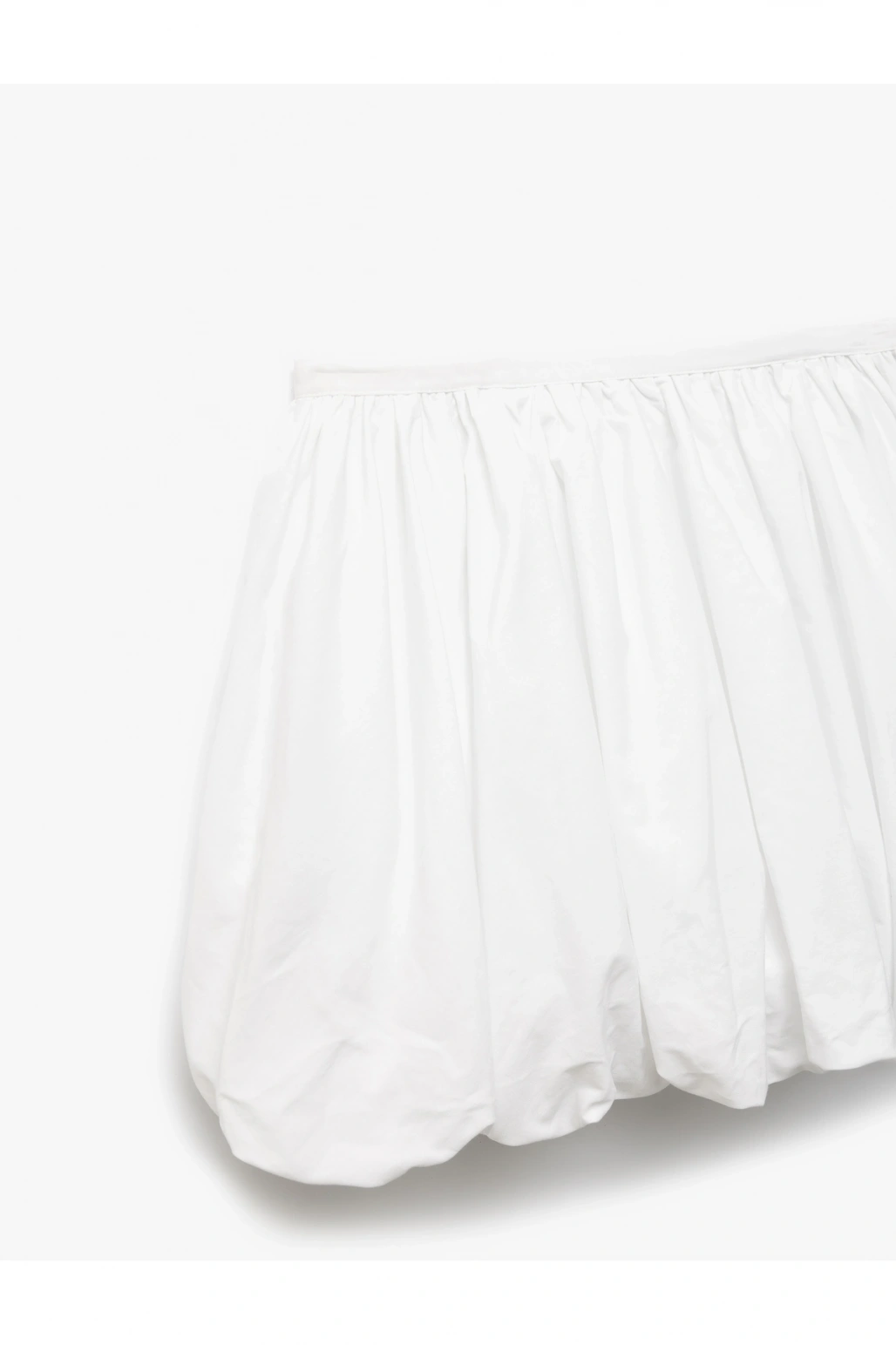 Koton Pamuklu Beli Lastikli Oversize Balon Mini Etek