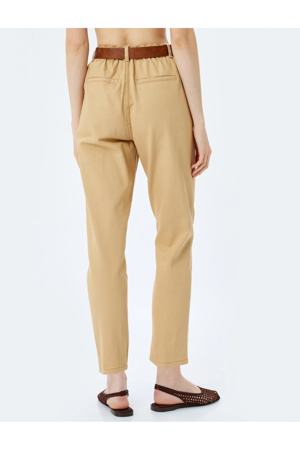 Koton Rahat Kesim Pamuklu Chino Pantolon