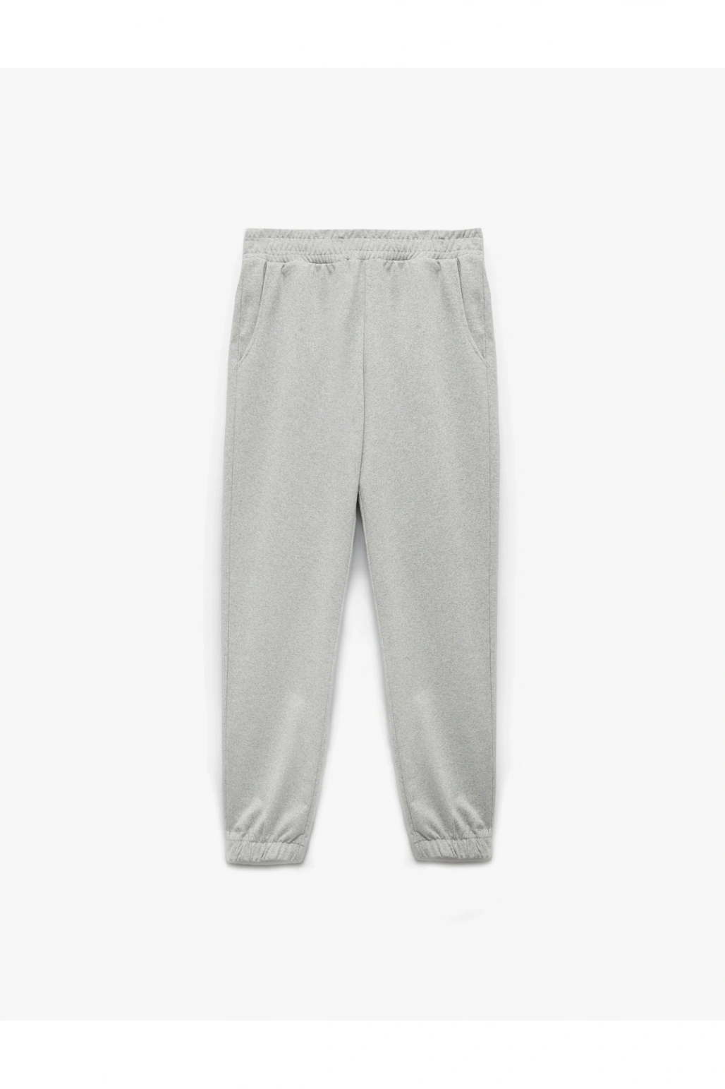 Koton Şardonlu Beli Lastikli Cep Detaylı Rahat Kalıp Jogger Eşofman Altı