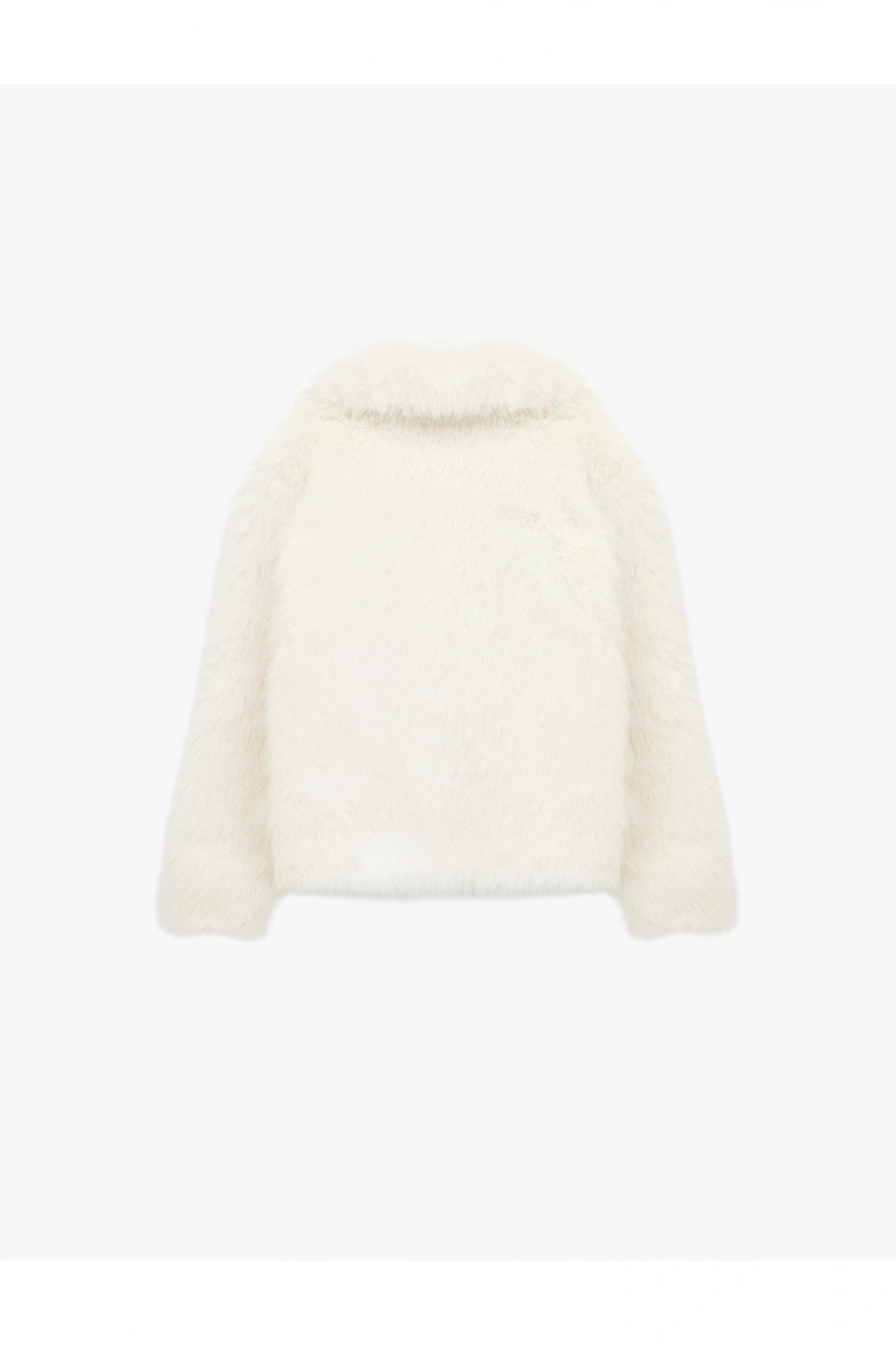 Koton Suni Kürk Mont Kısa Kruvaze Uzun Kollu