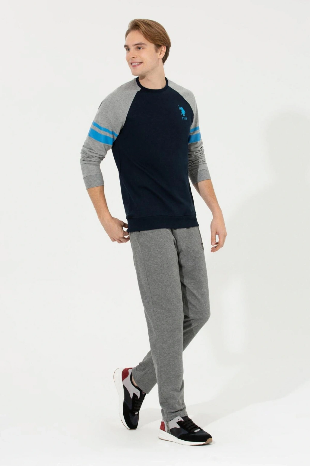 Lacivert Erkek Sweatshirt