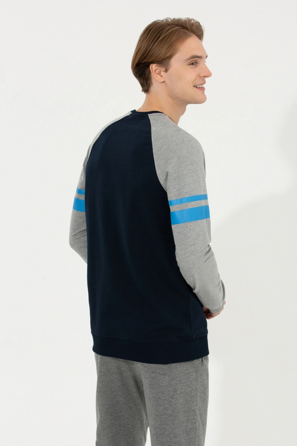 Lacivert Erkek Sweatshirt