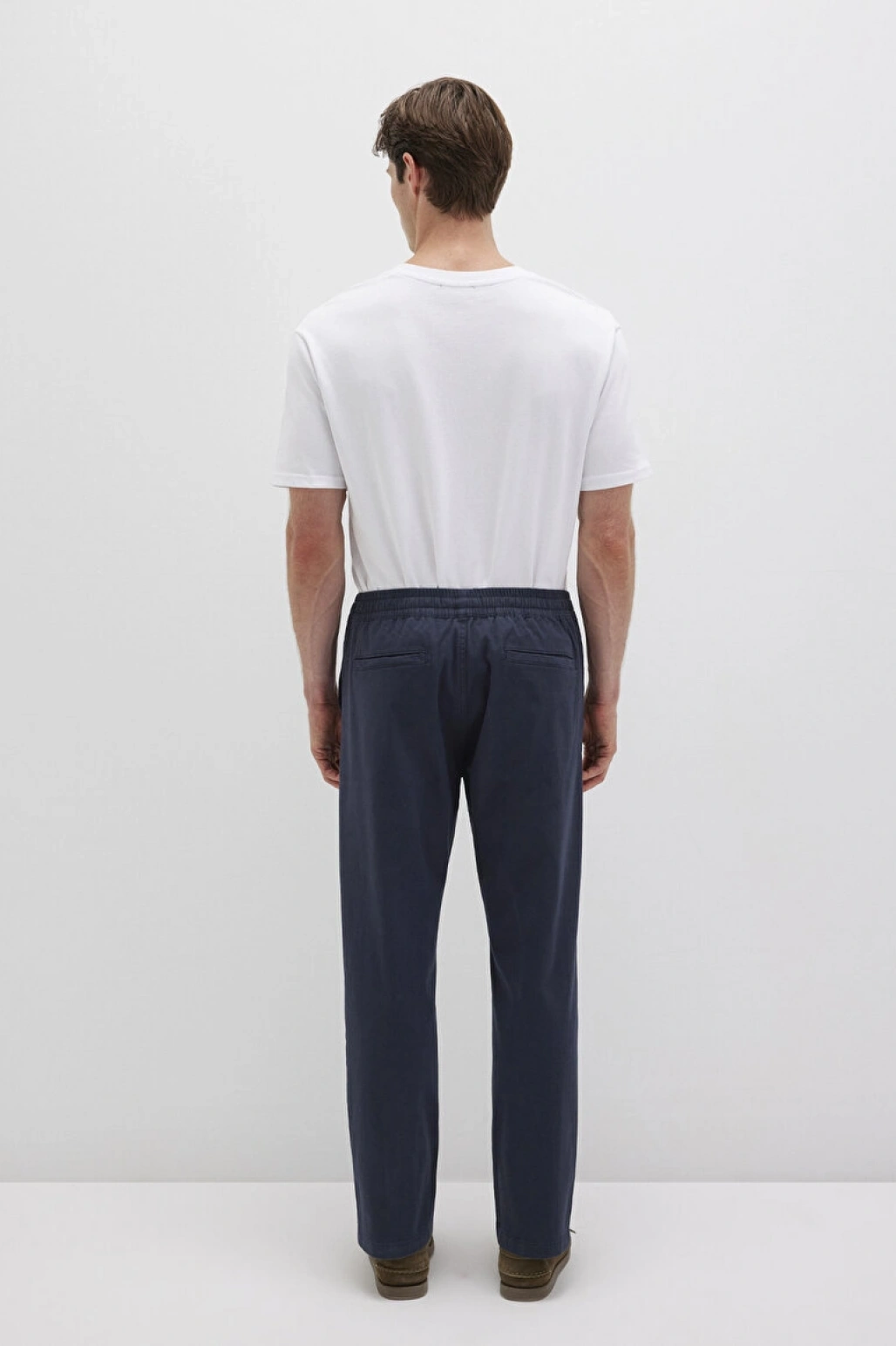 Lacivert Pantolon Slim StraightNormal BelDüz Paça