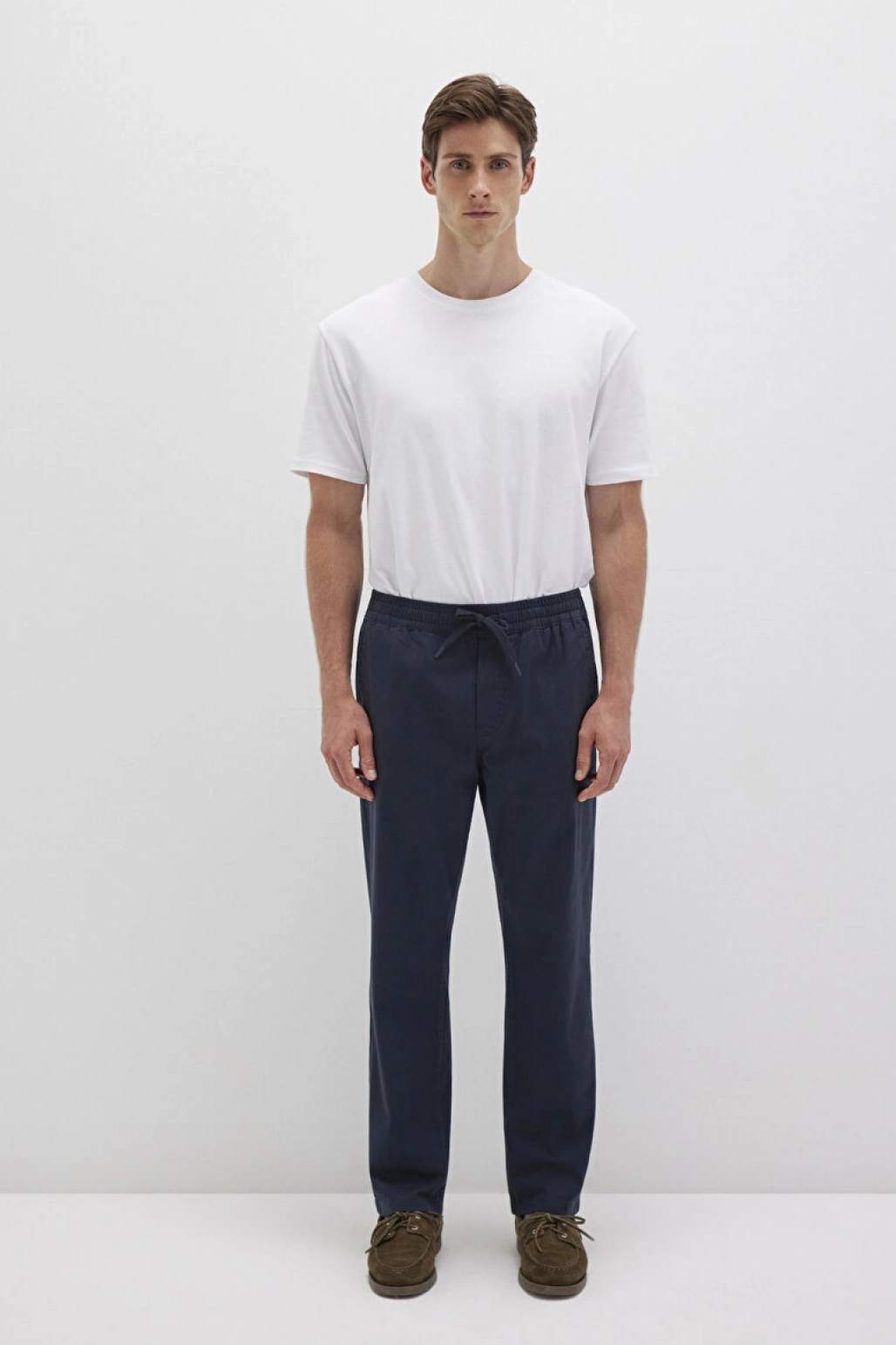 Lacivert Pantolon Slim StraightNormal BelDüz Paça