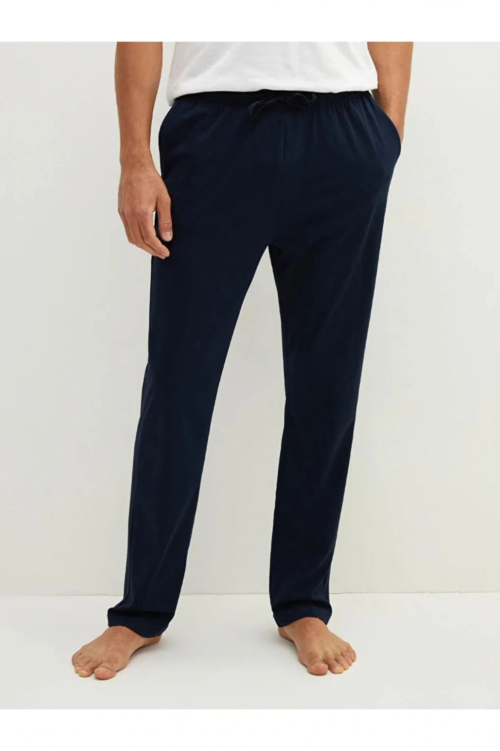 Lacivert Standart Kalıp Erkek Pijama Alt