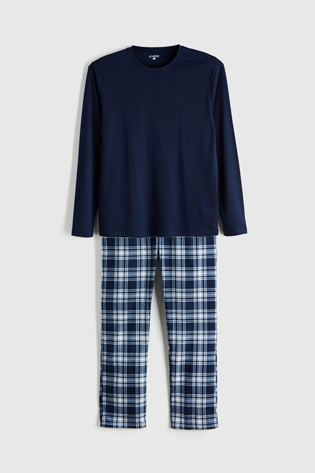 LC WAIKIKI Lacivert Standart Kalıp Erkek Pijama Takımı