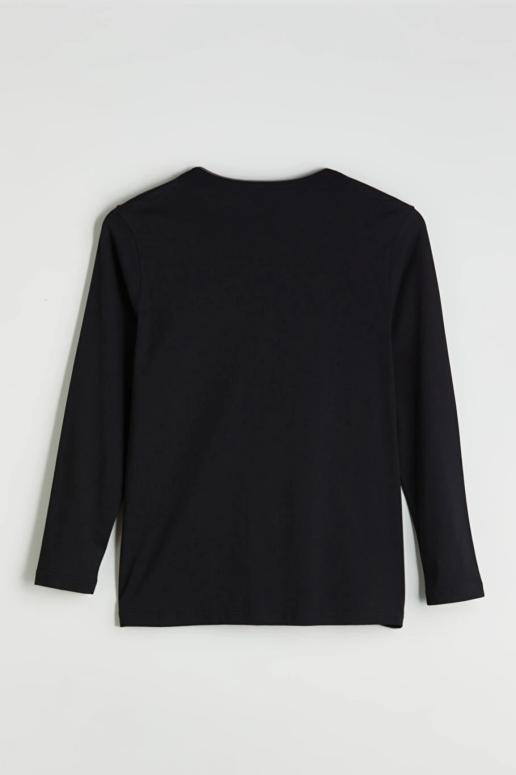 LC WAIKIKI Siyah Standart Kalıp Erkek Düğmeli Pijama Takımı