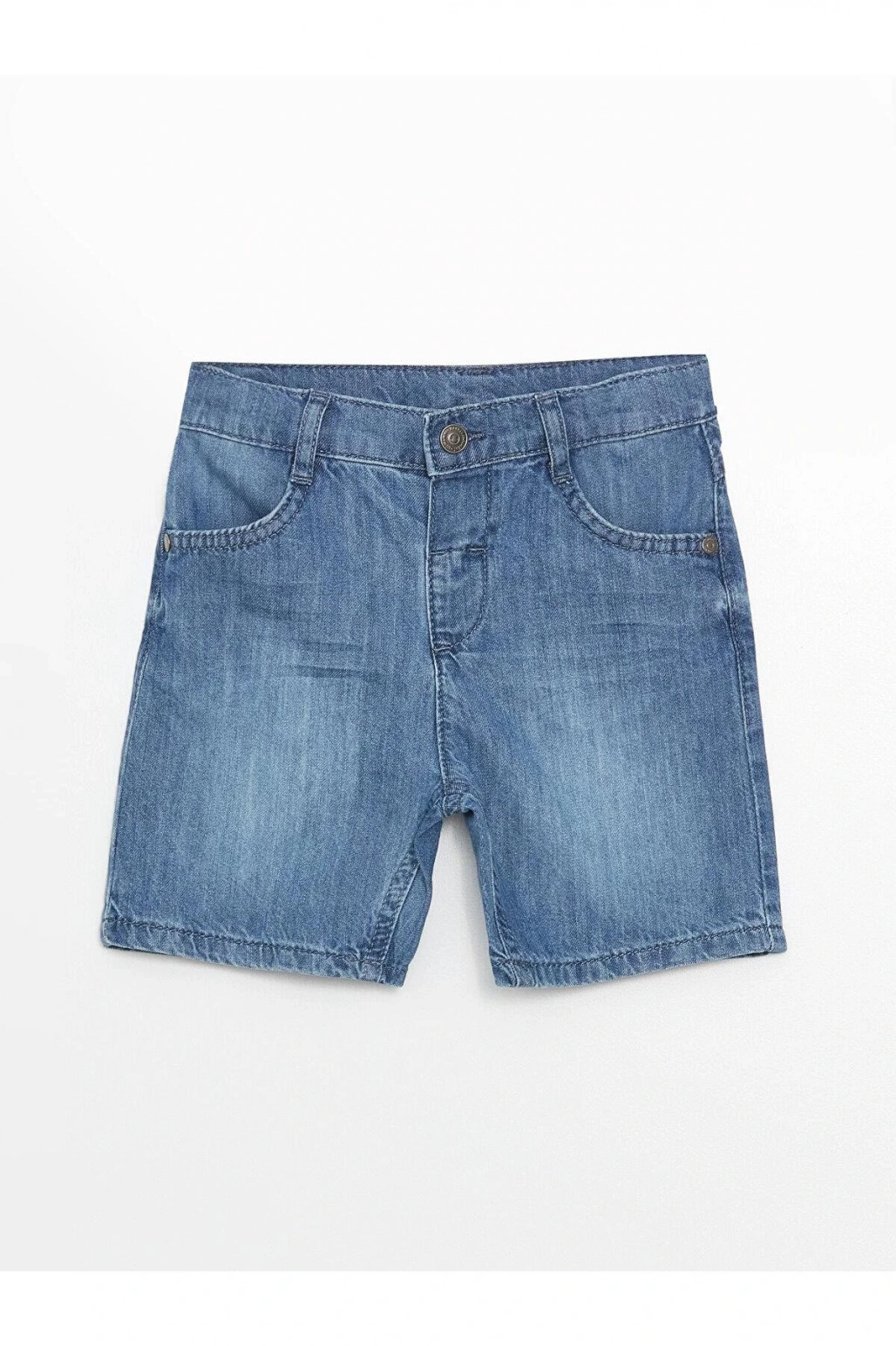 LCW baby Basic Erkek Bebek Jean Şort