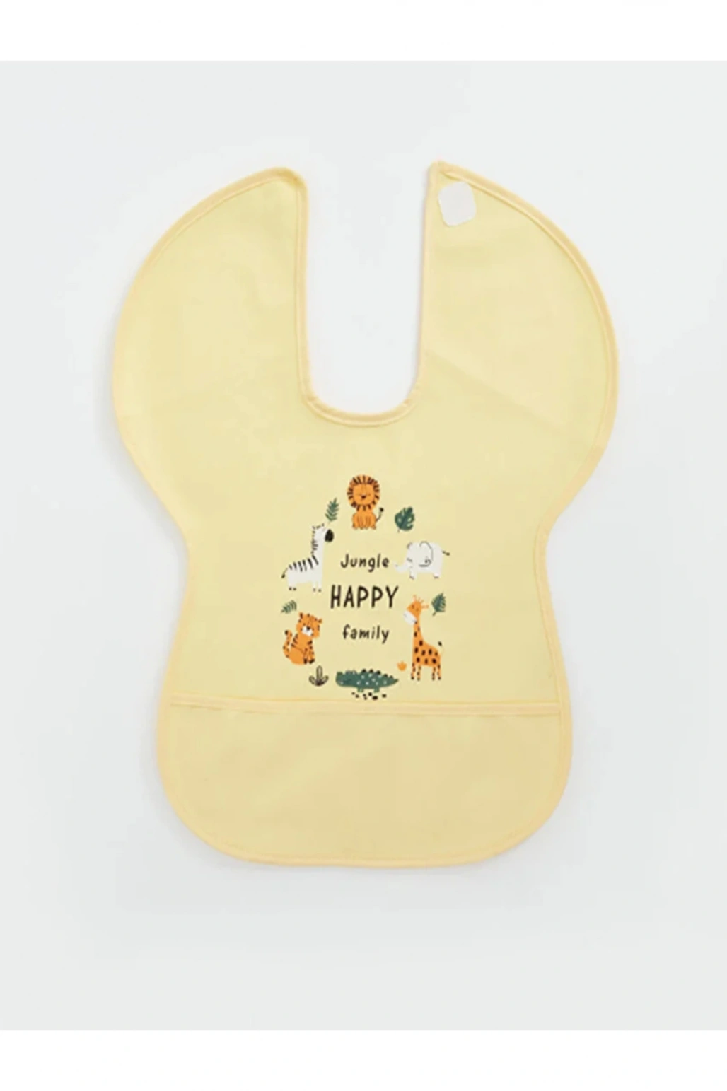 LCW baby Baskılı Erkek Bebek Mama Önlüğü