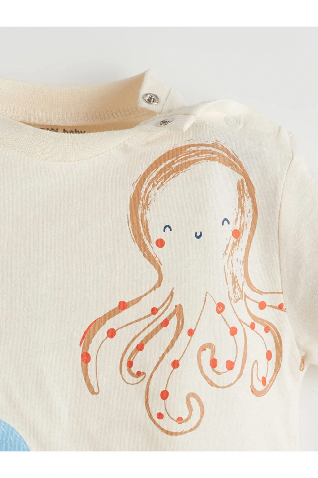 LCW baby Baskılı Erkek Bebek Tişört ve Pantolon 2li