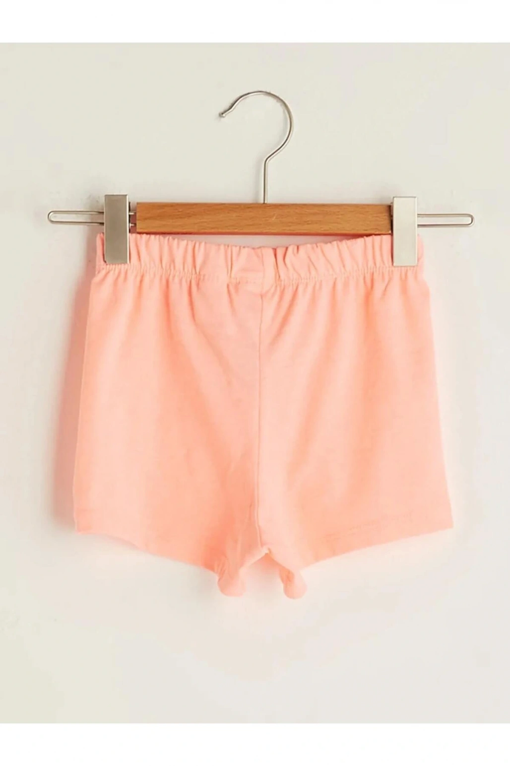 LCW baby Beli Lastikli Basic Kız Bebek Şort