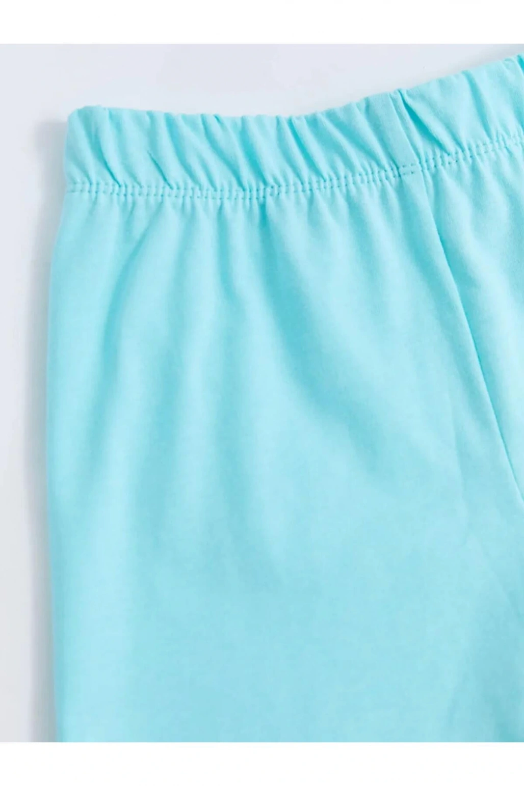 LCW baby Beli Lastikli Basic Kız Bebek Şort