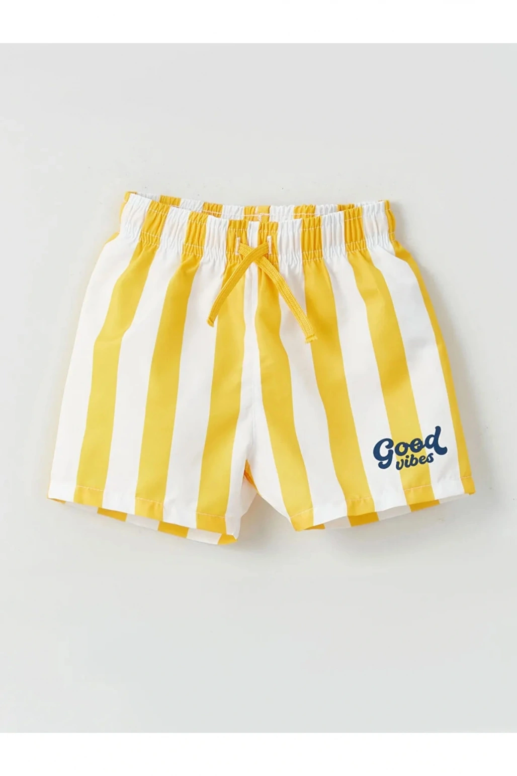 Lcw Baby Bisiklet Yaka Baskılı Erkek Bebek Atlet Ve Deniz Şortu 2li Takım