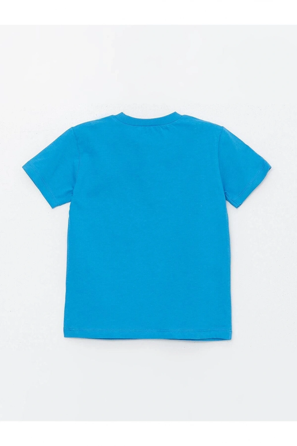 LCW baby Bisiklet Yaka Baskılı Erkek Bebek Tişört ve Şort 2li Takım