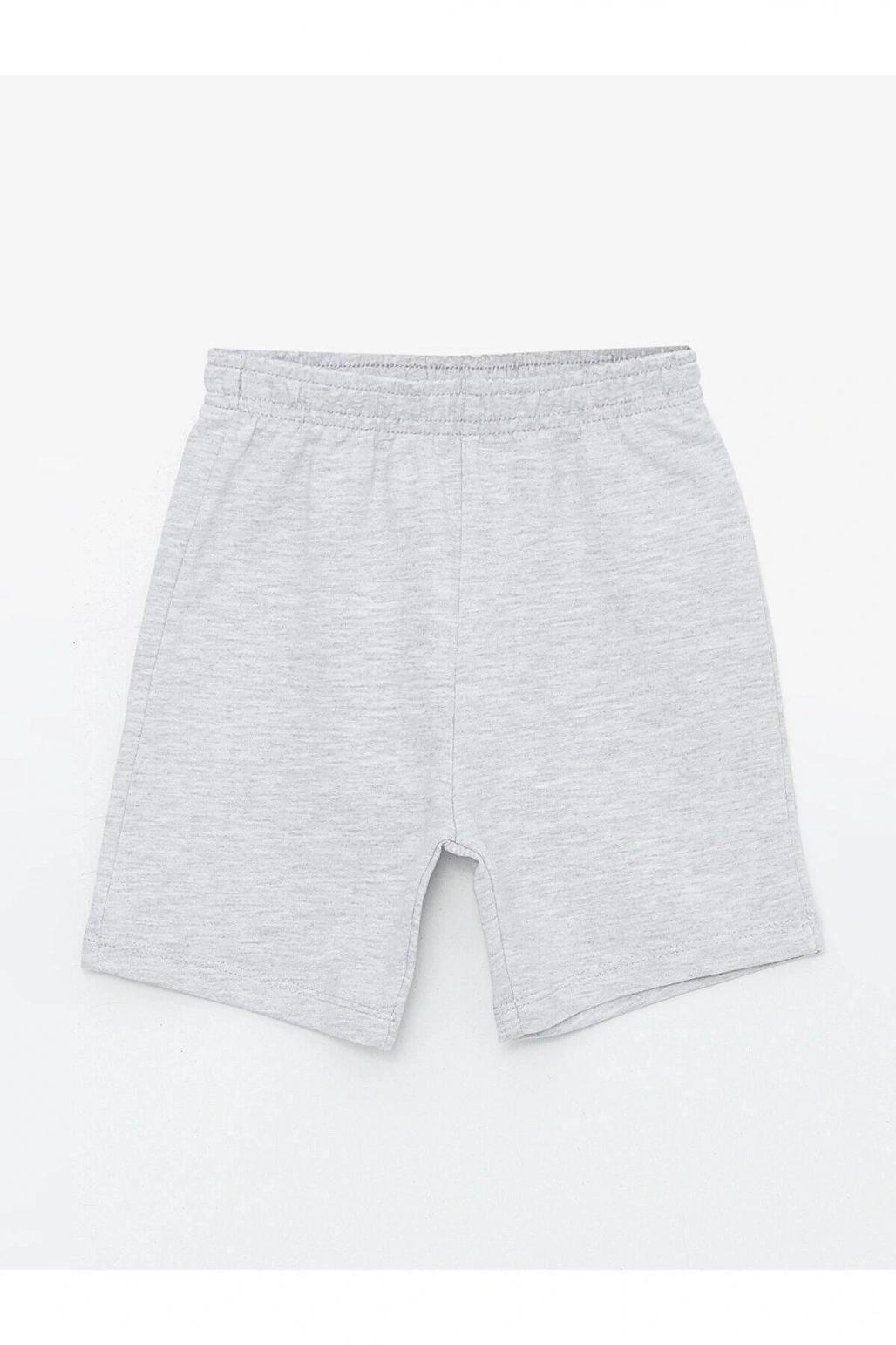 LCW baby Bisiklet Yaka Baskılı Erkek Bebek Tişört ve Şort 2li Takım