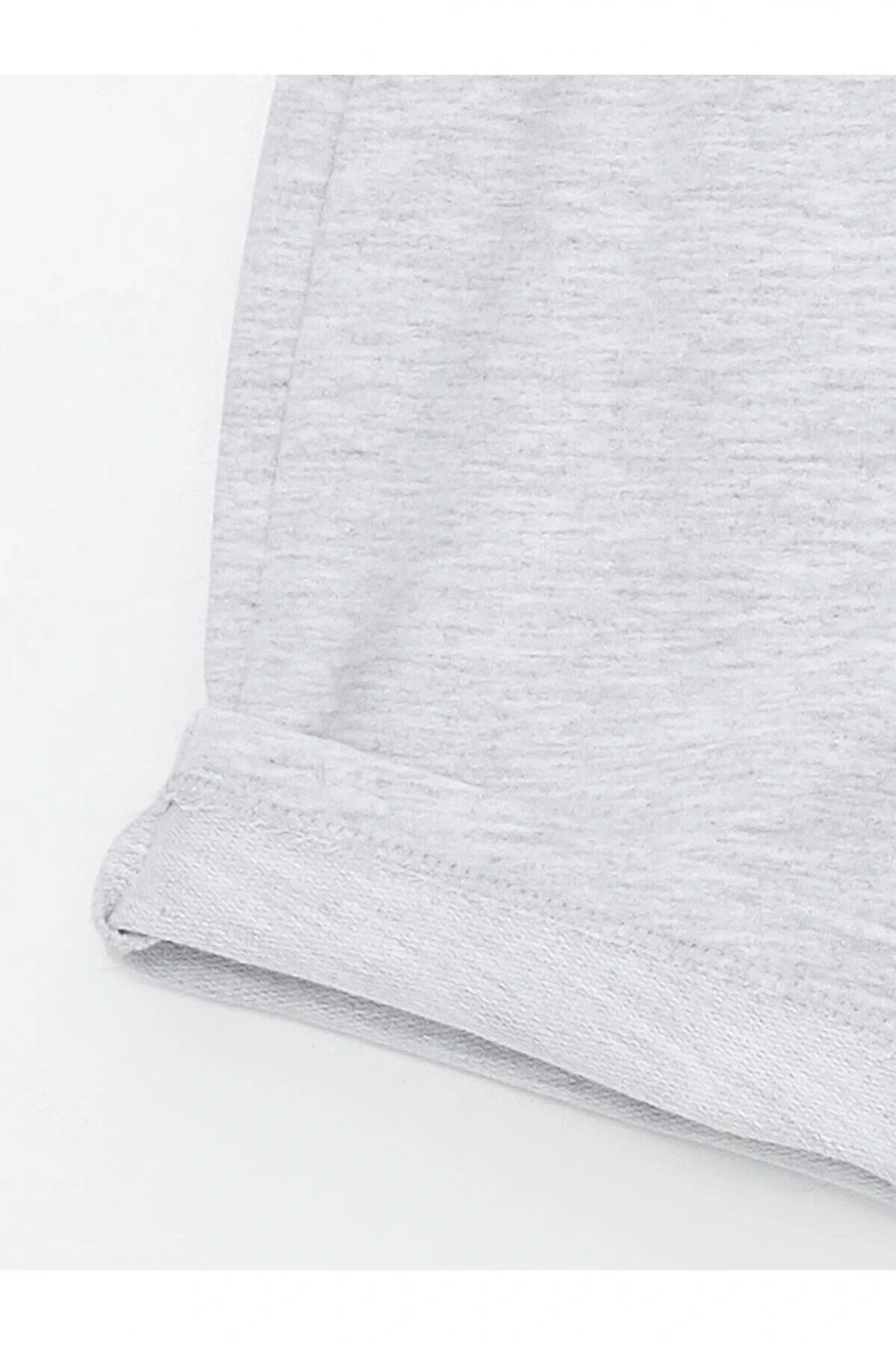 LCW baby Bisiklet Yaka Baskılı Erkek Bebek Tişört ve Şort 2li Takım