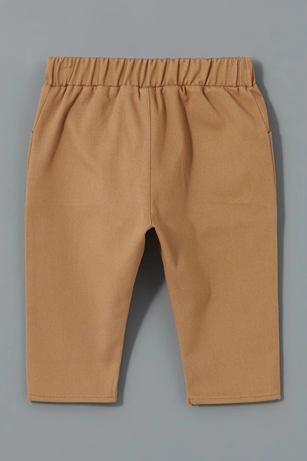 LCW baby Ekru Bisiklet Yaka Baskılı Erkek Bebek Tişört Ve Pantolon 2li Takım