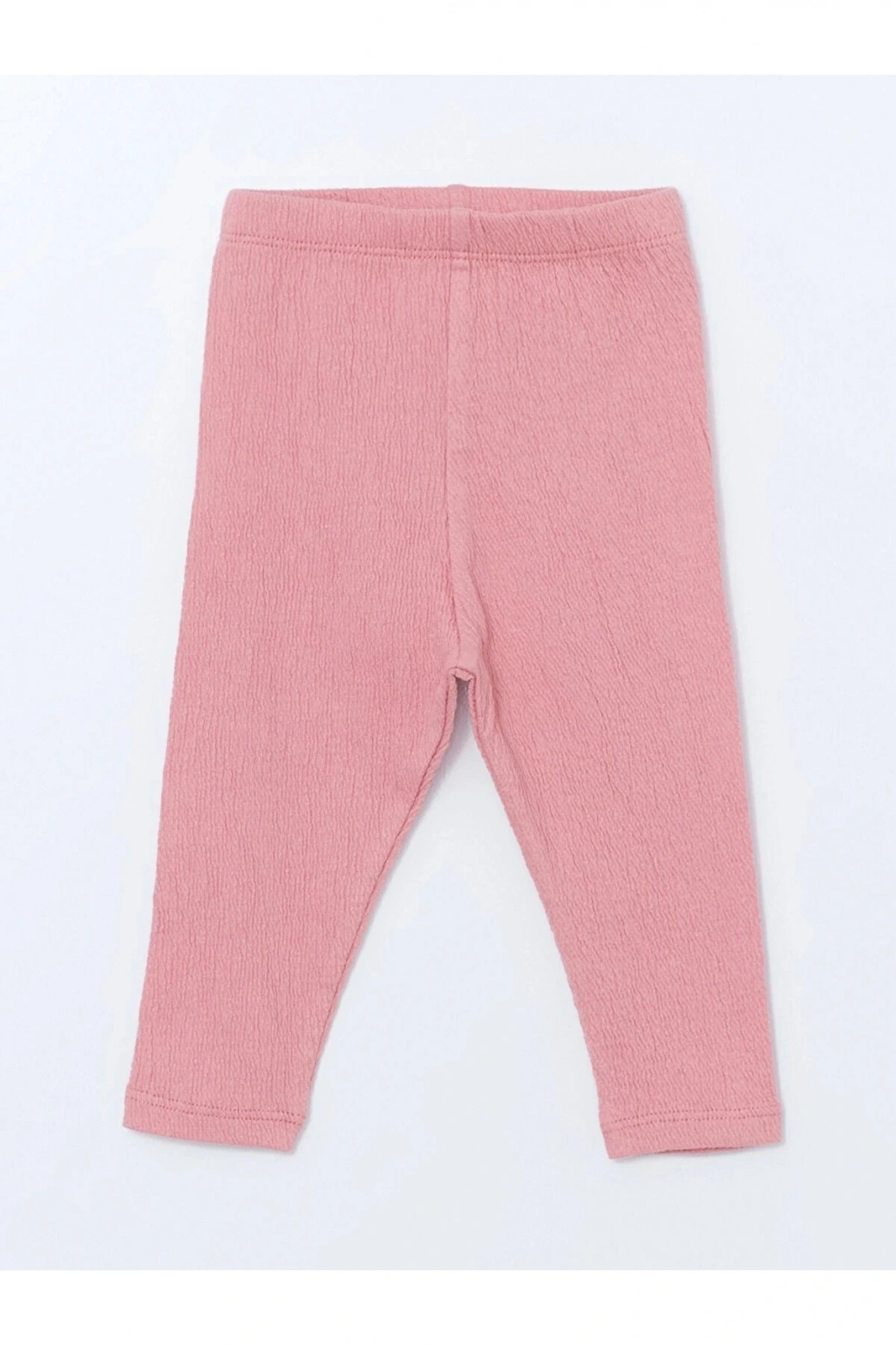 Lcw Baby Ekru Bisiklet Yaka Baskılı Kız Bebek Bluz Ve Tayt 2li Takım