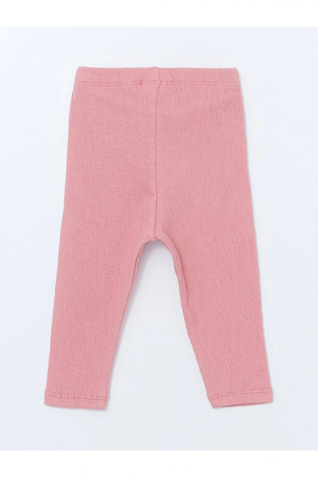 Lcw Baby Ekru Bisiklet Yaka Baskılı Kız Bebek Bluz Ve Tayt 2li Takım