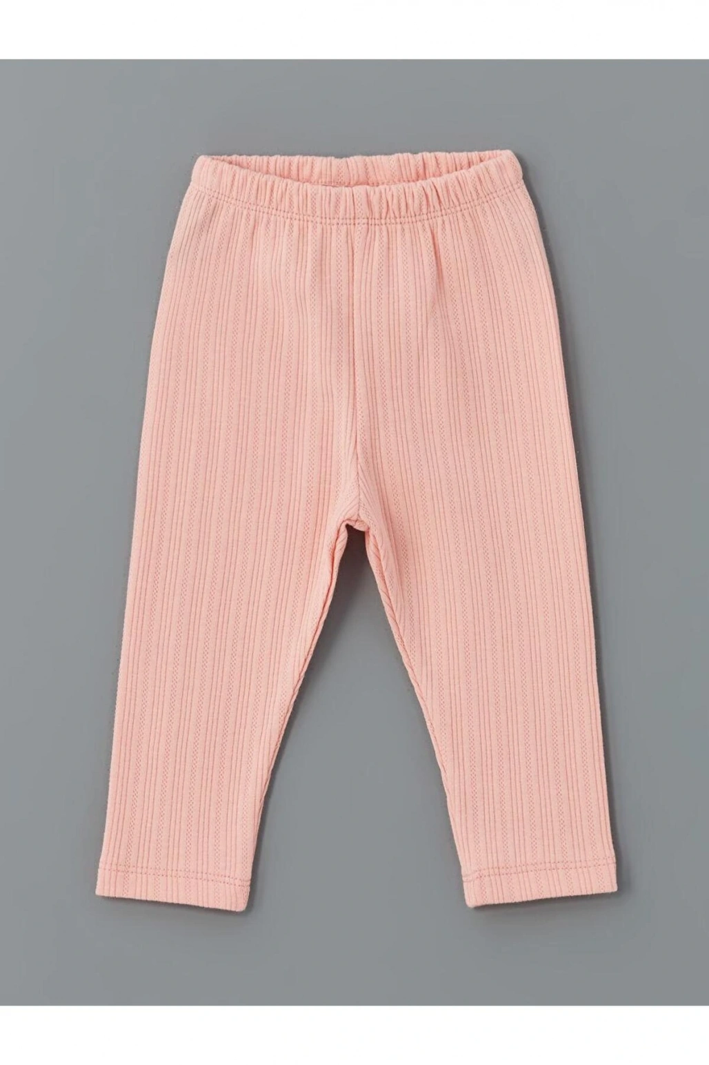 LCW baby Ekru Bisiklet Yaka Çiçekli Kız Bebek Bluz ve Tayt 2li