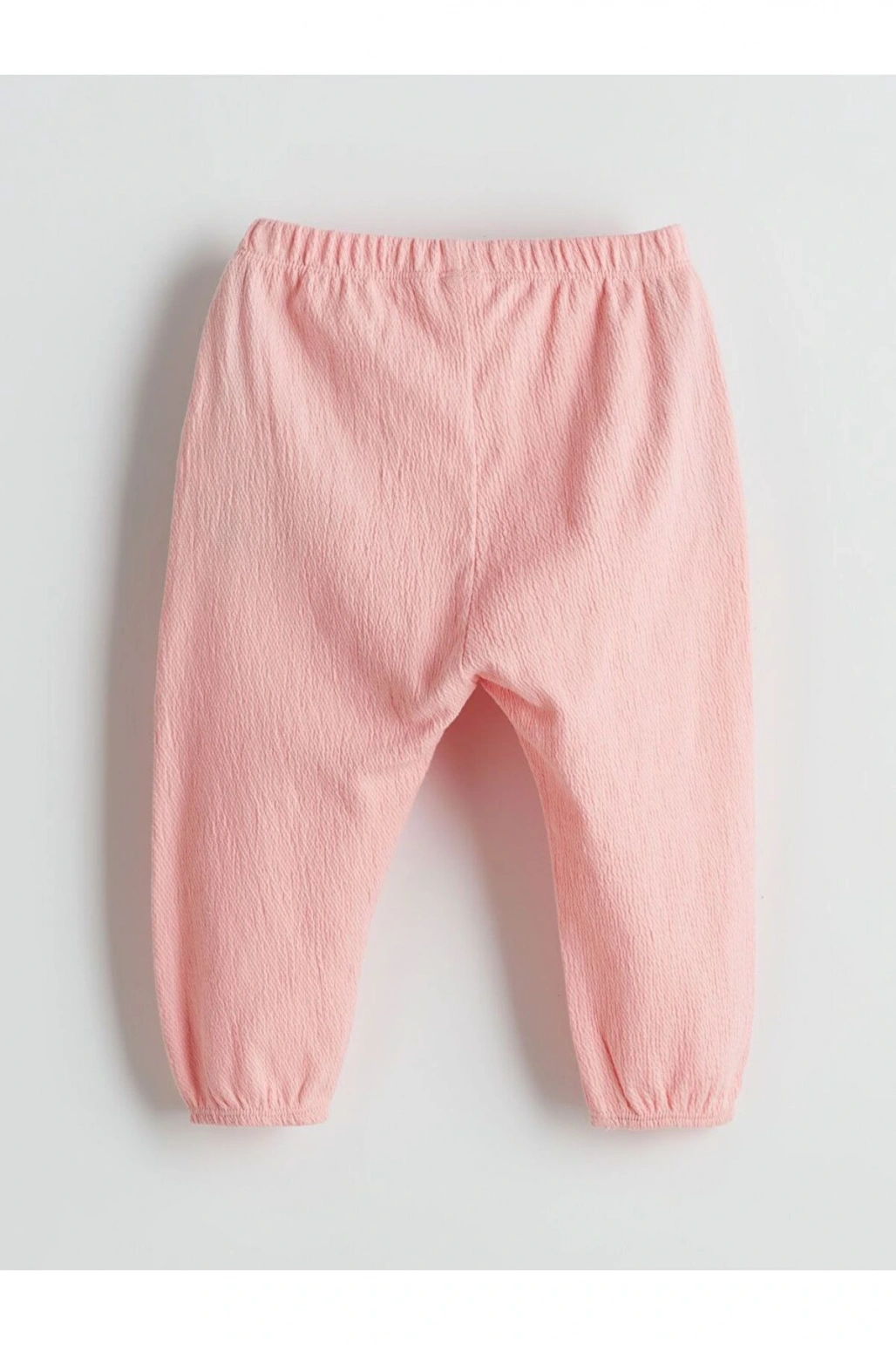 LCW baby Fırfırlı Çiçekli Kız Bebek Bluz ve Pantolon 2li