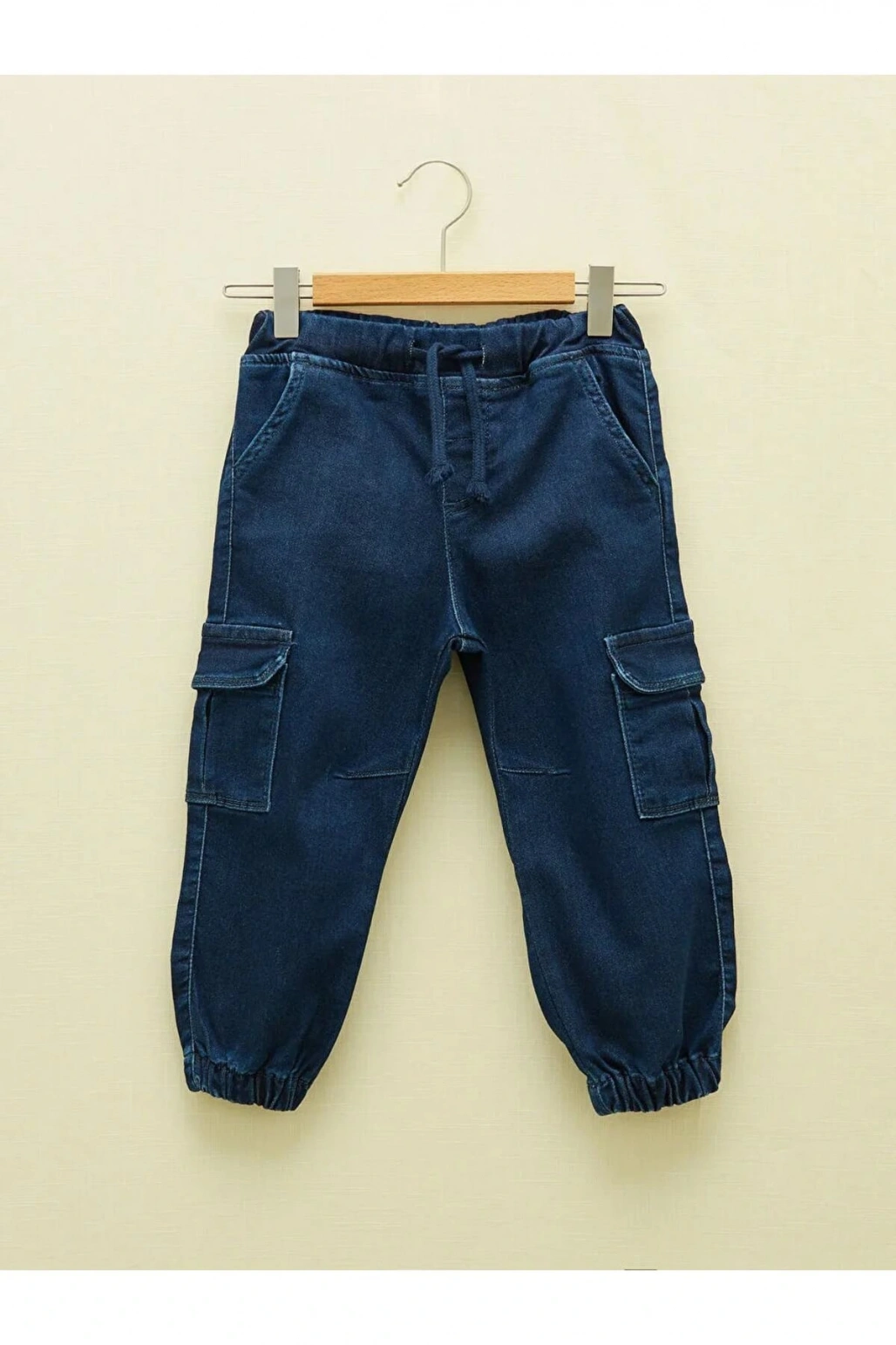 Lcw Baby I?ndigo Beli Lastikli Basic Erkek Bebek Jogger Jean Pantolon