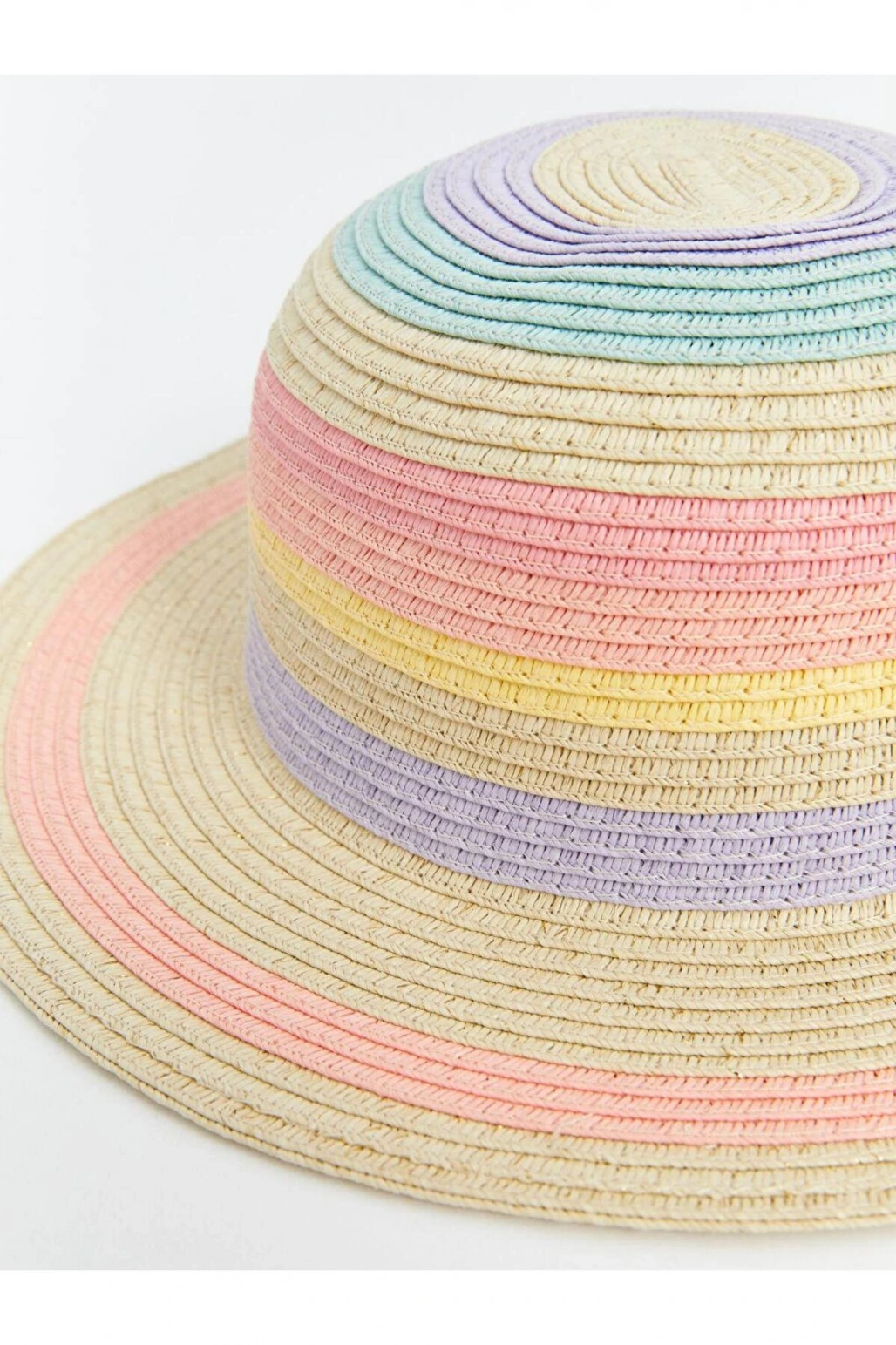 LCW baby Kız Bebek Hasır Şapka