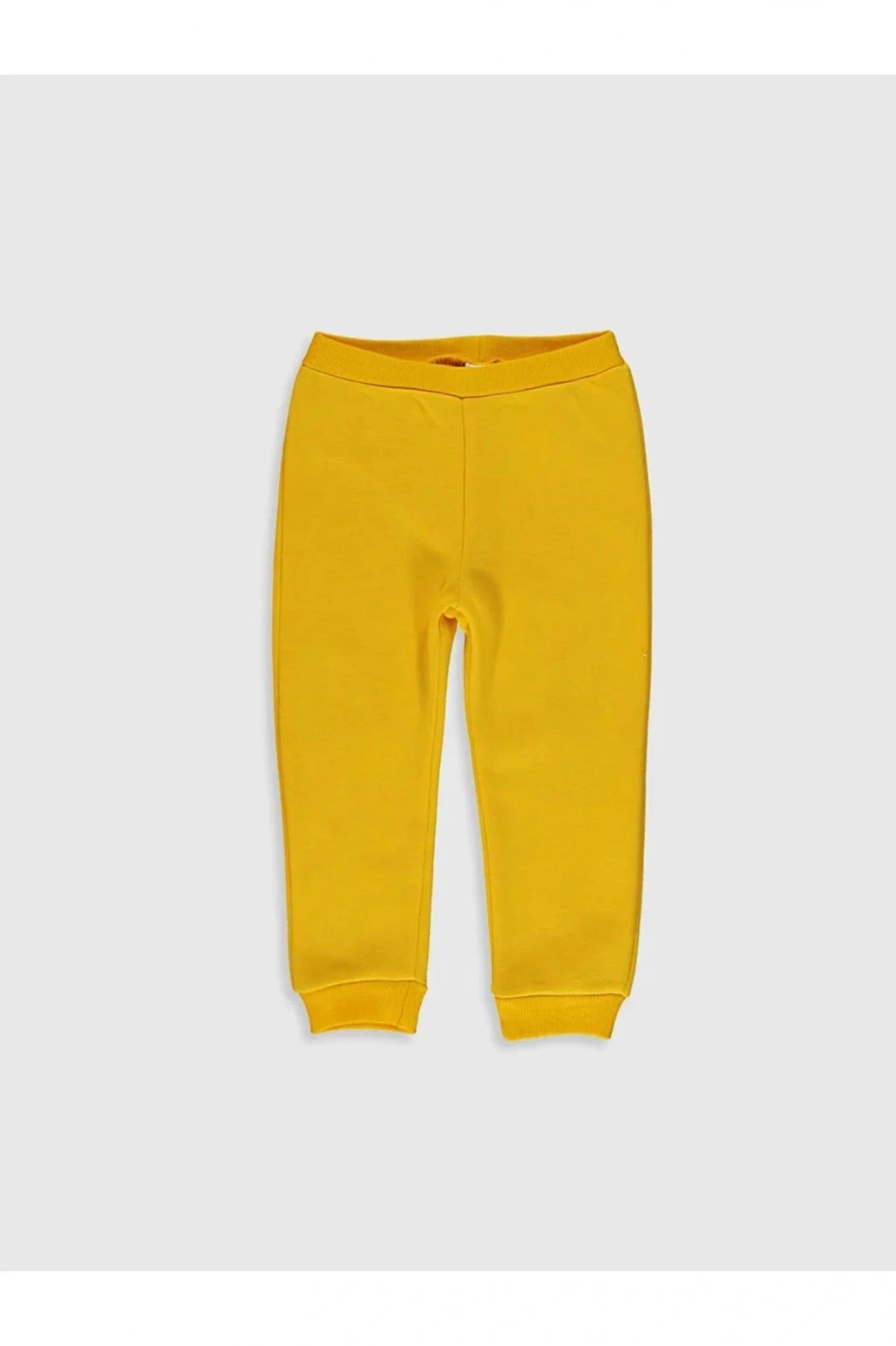 LCW baby Sarı Kız Bebek Jogger Eşofman Altı