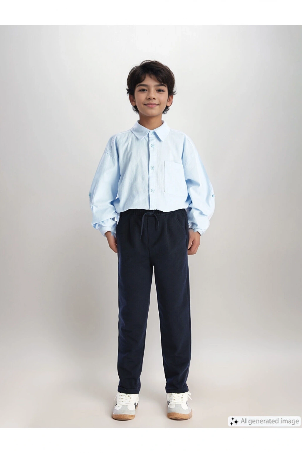 Lcw Beli Lastikli Erkek Çocuk Pantolon